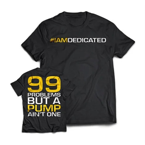 Premium Dedicated T-Shirt mit Aufdruck - Fitness-Shirt für Training und Freizeit