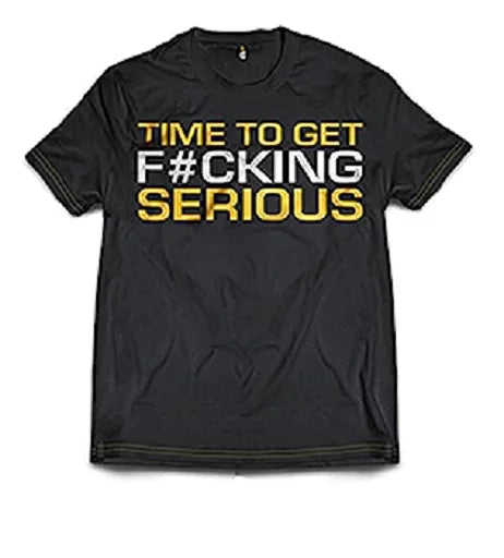 Premium Dedicated T-Shirt mit Motivations-Aufdruck - Fitness-Shirt für Training