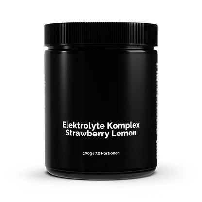 Elektrolyte Pulver 300g Strawberry Lemon - Kalium, Magnesium & Calcium für Sport - jostefitvita.de
