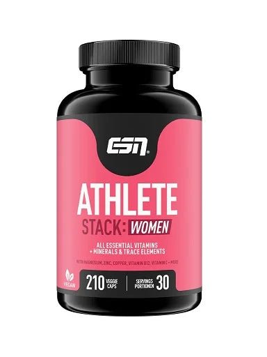 ESN Athlete Stack WOMEN 210 Kapseln - Nahrungsergänzung - jostefitvita.de