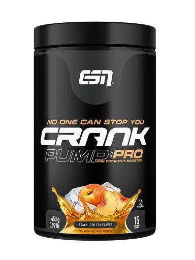 ESN Crank Pump Pro 450g - Premium Pre - Workout Booster | 7 Geschmacksrichtungen - jostefitvita.de