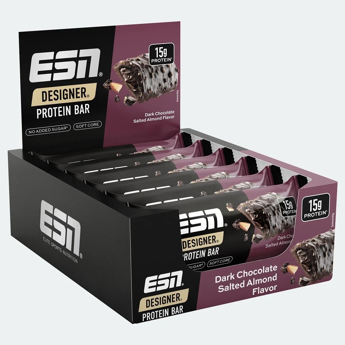 ESN Designer Bar Box 12x45g - Proteinriegel in 8 Geschmacksrichtungen - jostefitvita.de