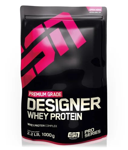 ESN Designer Whey Protein 1kg - Premium Molkenprotein für Muskelaufbau