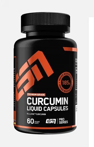 ESN Premium Kurkuma Kapseln 60 Stück - Hochdosiertes Curcumin - jostefitvita.de