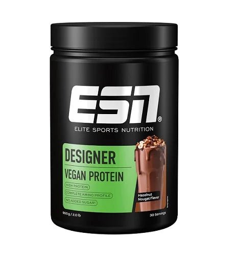 ESN Vegan Designer Protein 2.0 900g - Pflanzliches Protein | 3 Geschmacksrichtungen - jostefitvita.de