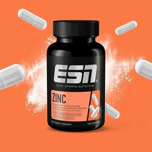 ESN Zinc 120 Kapseln - Premium Mineralstoff - Supplement - jostefitvita.de