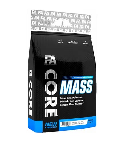 FA Nutrition Core Mass 3000g - Kohlenhydrat-Protein-Komplex in 6 Geschmacksrichtungen