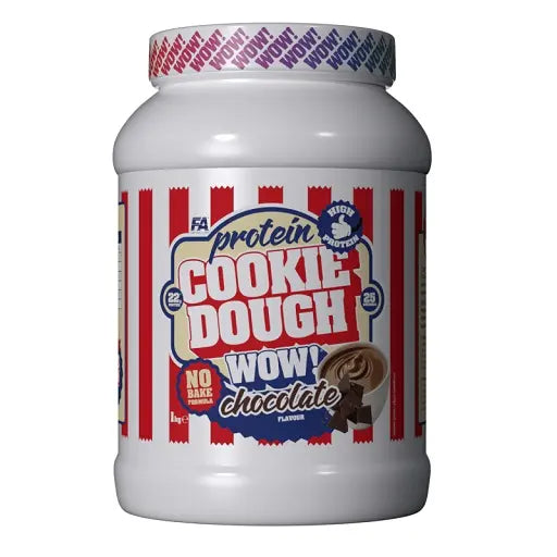 FA Nutrition WOW Protein 1kg Cookie Dough - Premium Molkenprotein Pulver