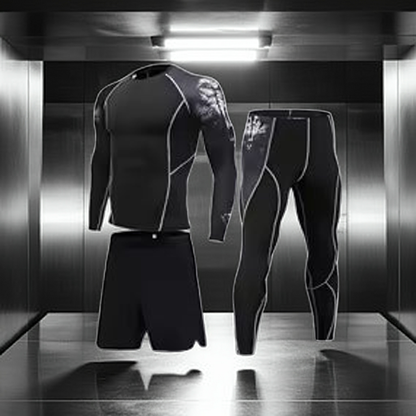 Herren Kompressions Sport Anzug - Leistung und Komfort Sportbekleidung
