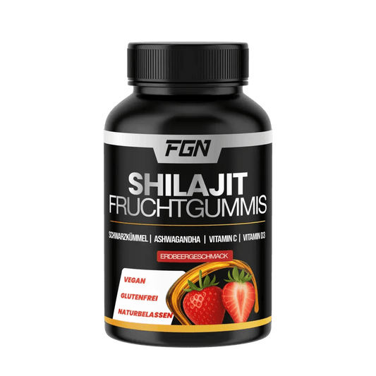 FGN Shilajit 60 Fruchtgummies Erdbeer - jostefitvita.de