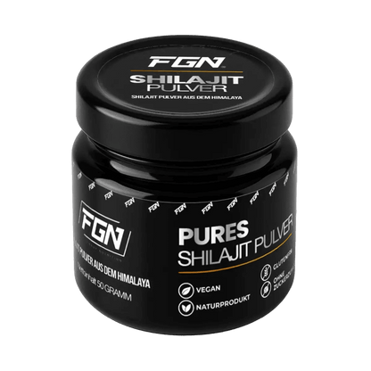 FGN Shilajit Pulver 50g – 100% reines Himalaya Shilajit - jostefitvita.de