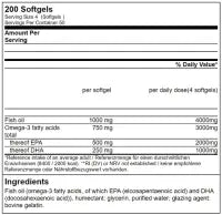 GN Triglyceride Omega 3 Sport Edition - 200 Softgels EPA DHA hochdosiert - jostefitvita.de