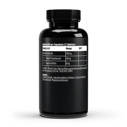 Grüntee Extrakt 40% Polyphenole 60 Kapseln - Hochdosiert & Vegan | 2 Monate - jostefitvita.de