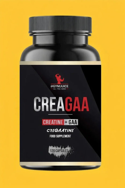 #GYMJUICE CREAGAA 120 Kapseln - Kreatin & Aminosäuren Komplex - jostefitvita.de