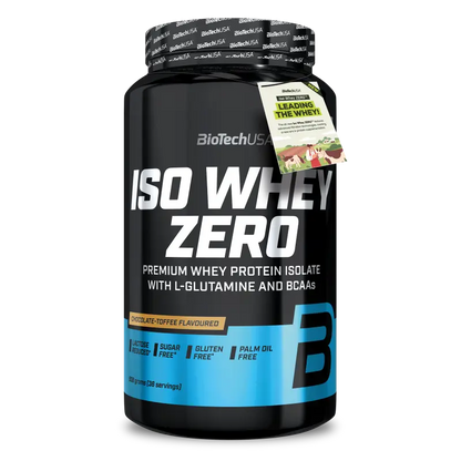 BioTech Iso Whey Zero 908g - Laktosefreies Whey Protein Isolat