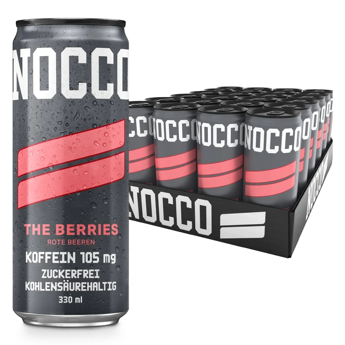 Nocco BCAA Drink 24 x 330 ml - 11 verschiedene Geschmacksrichtungen (inkl. 6,00 € Pfand)