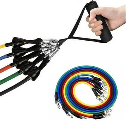 Ostrovit Resistance Bands Set 5 Stück - Fitnessbänder mit verschiedenen Widerstandsstufen