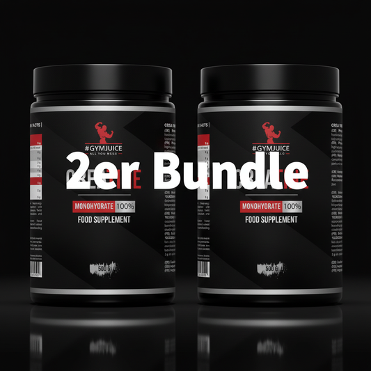 GYMJUICE Kreatin Monohydrat 2er Bundle 500g