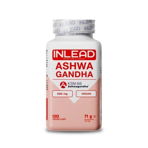 INLEAD Ashwagandha 120 Kapseln - Withania Somnifera Premium - jostefitvita.de