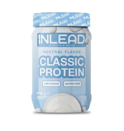 INLEAD Classic Protein 1000g - Neutrales Proteinpulver | Vielseitig für Shakes, Backen & Kochen - jostefitvita.de