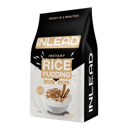 Instant Rice Pudding Natural 3000g - Glutenfreies Kohlenhydrat-Supplement aus 100% Reis