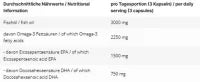 Premium Omega-3 Kapseln 1000mg - 300 Stück Fischöl EPA DHA