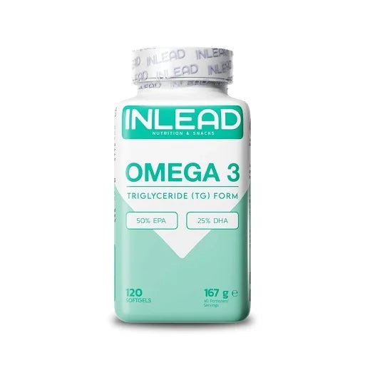 INLEAD Omega - 3 Fischöl 1000mg - 120 Kapseln EPA DHA - jostefitvita.de