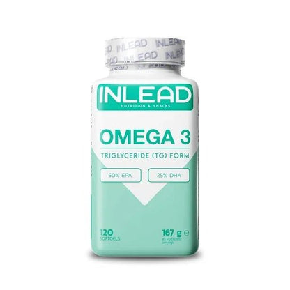 INLEAD Omega - 3 Fischöl 1000mg - 120 Kapseln EPA DHA - jostefitvita.de