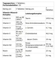 Kevin Levrone Anabolic Vita Formula - 90 Vitamin Tabletten - jostefitvita.de