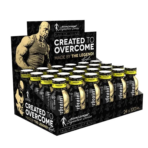 Kevin Levrone Scatterbrain Shot 24x120ml - Pre-Workout Shot in 2 Geschmacksrichtungen