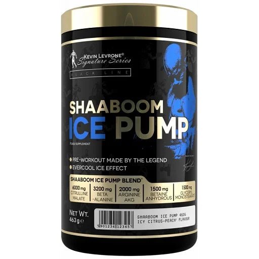 Kevin Levrone Shaaboom Ice Pump 463g - Pre - Workout in 4 Geschmacksrichtungen - jostefitvita.de