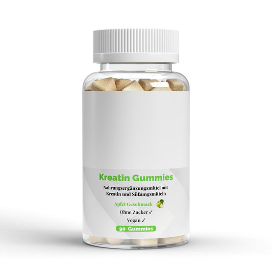 Kreatin Gummies - 90 Stück | Vegan & Zuckerfrei | Hochdosiert - jostefitvita.de