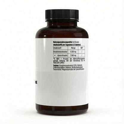 Kreatin Monohydrat - 180 vegane Tabletten - jostefitvita.de