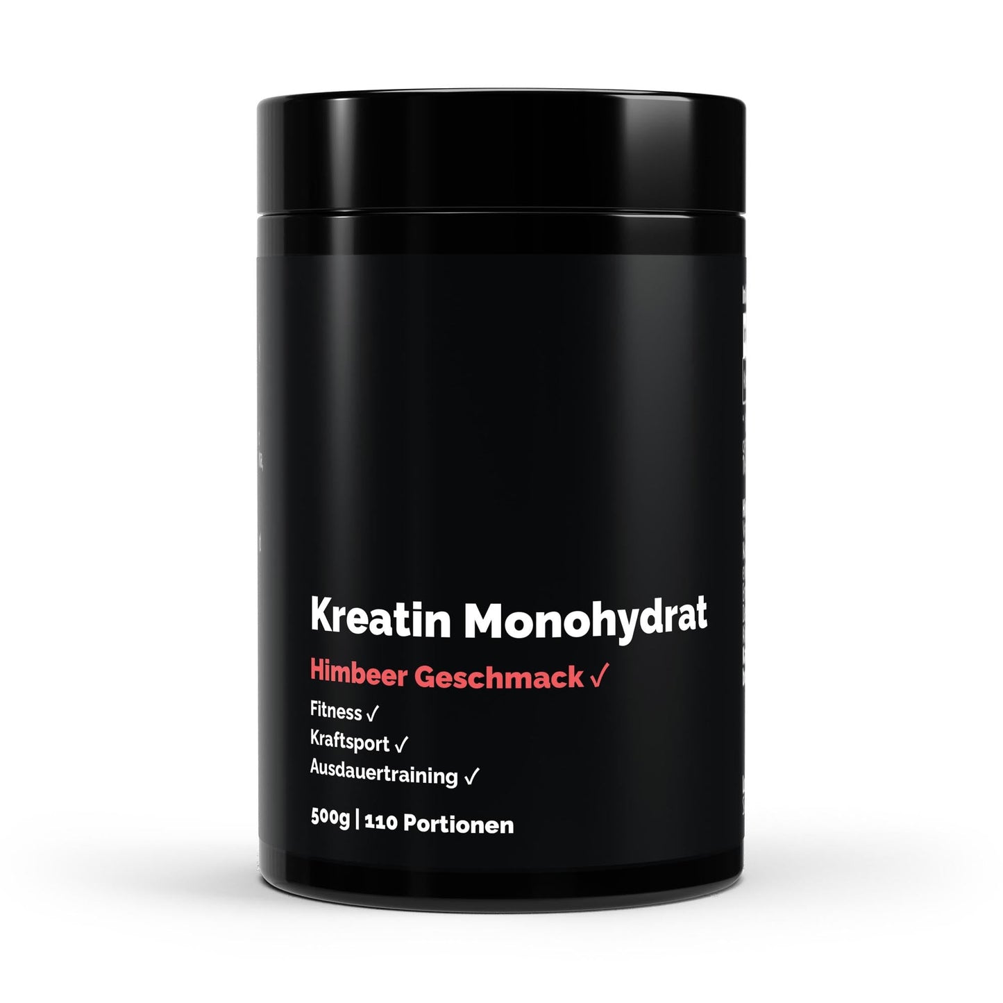 Kreatin Monohydrat 500g – Himbeer - Geschmack - jostefitvita.de