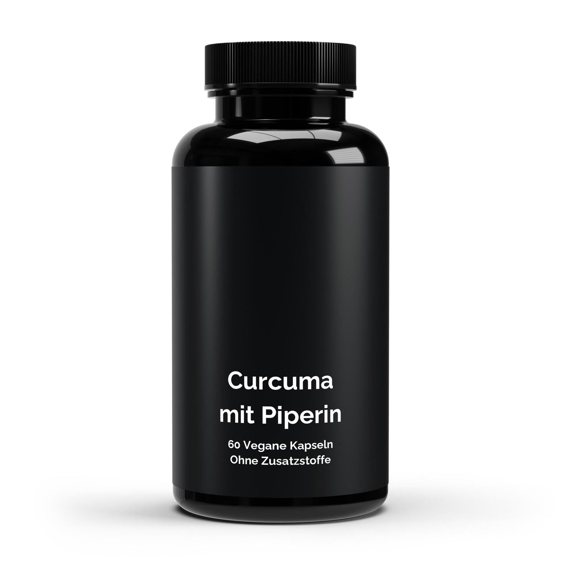 Kurkuma + Piperin 60 Kapseln - Hochdosiert mit Schwarzem Pfeffer | 2 Monate Vorrat - jostefitvita.de