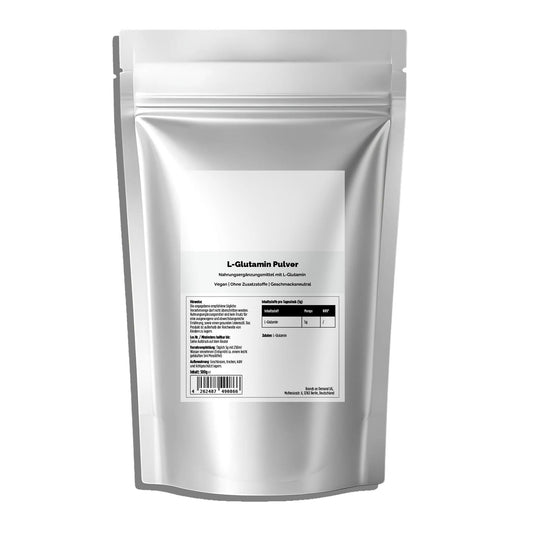 L-Glutamin Pulver 500g Doypack | Reines Glutamin - jostefitvita.de