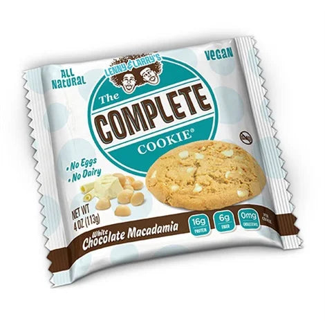 Lenny & Larry Complete Cookie - (12x 112g) White Chocolate Macadamia/Zitrone