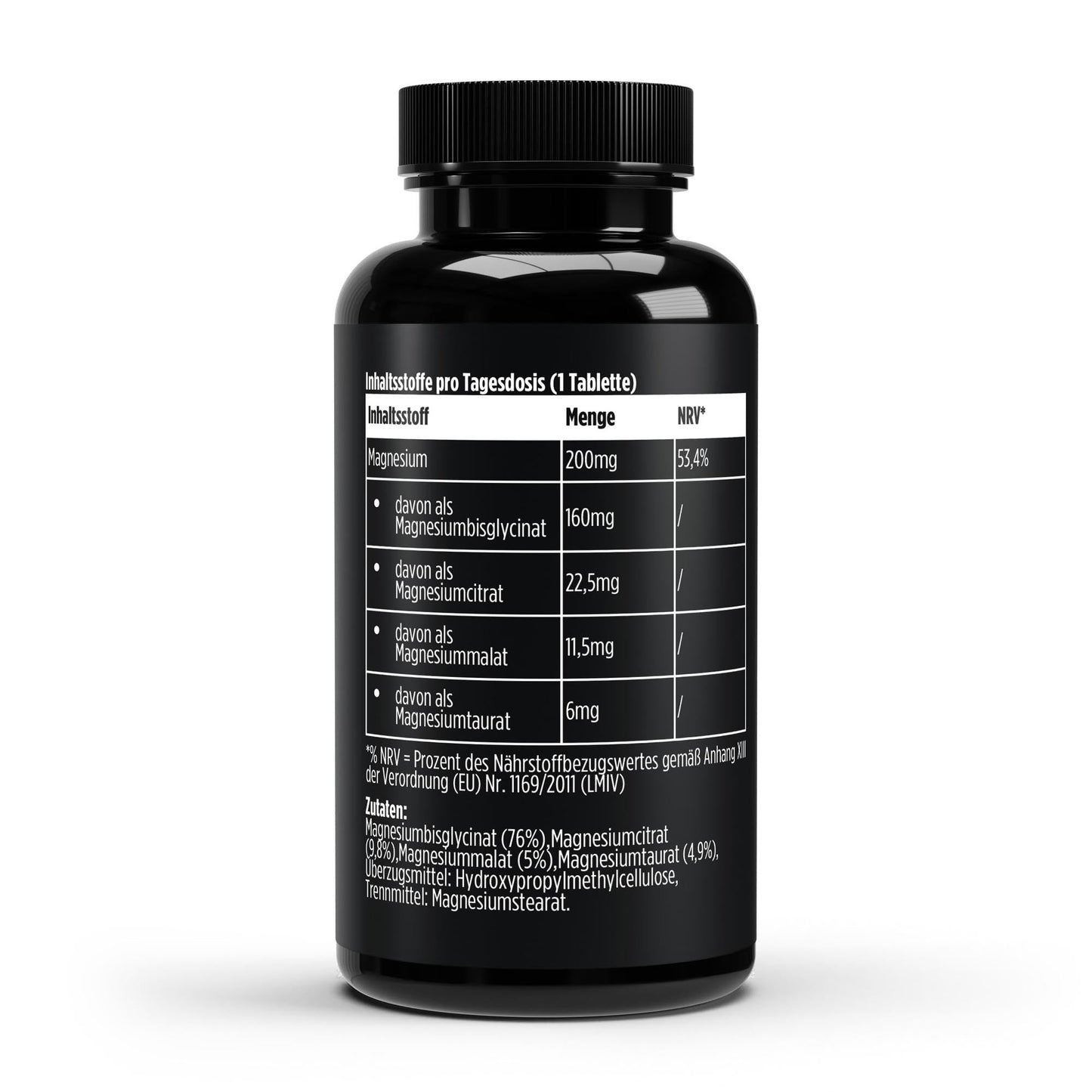 Magnesium 4fach Komplex 60 Tabletten - Hochdosiert & Vegan | 2 Monate Vorrat - jostefitvita.de