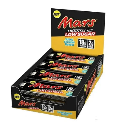 Mars Protein Bar 12x57g - Zuckerreduzierte Proteinriegel in 4 Geschmacksrichtungen