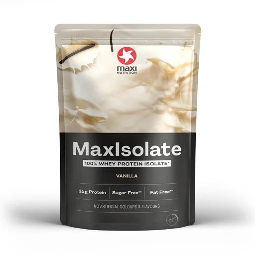 MaxiNutrition MaxIsolate 100% Whey Protein Isolat 1000g - 6 Geschmacksrichtungen - jostefitvita.de