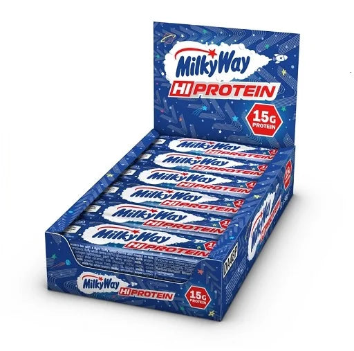 MilkyWay High Protein Bar 12x50g - Proteinriegel mit Nougat-Geschmack