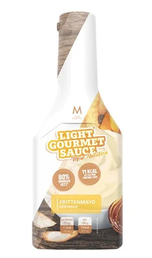More Nutrition Light Gourmet Sauce 285ml - Kalorienarme Sauce in 3 Geschmacksrichtungen
