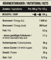 MST - Best Mass Gainer 3000g(Schocolate/Erdbeere/Banane/Vanille)