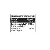 MST Creatine Monohydrate - 300 Kapseln - Reines Kreatin für Muskelaufbau