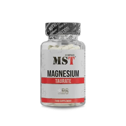 MST Premium Magnesium Taurat Kapseln 60 Stück - Mineralstoff Nahrungsergänzung