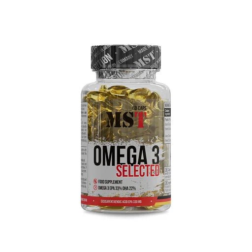 MST Omega 3 Triglyceride 75% 60 Kapseln - Hochkonzentrierte Omega - 3 - Fettsäuren - jostefitvita.de