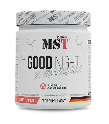 MST Premium Abend Pulver 320g Cherry Geschmack - Entspannungs - Nahrungsergänzung - jostefitvita.de