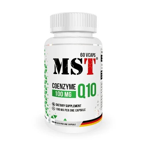 MST Premium Coenzym Q10 Kapseln 100mg - 60 Stück Ubiquinon Nahrungsergänzung - jostefitvita.de