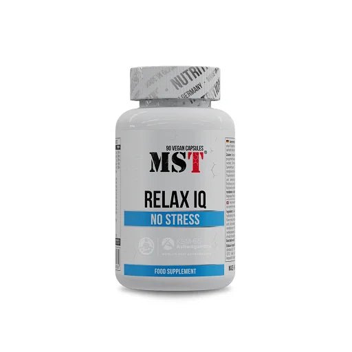 MST - Relax IQ Stress 90 Kapseln - Natürliche Pflanzenstoffe - jostefitvita.de