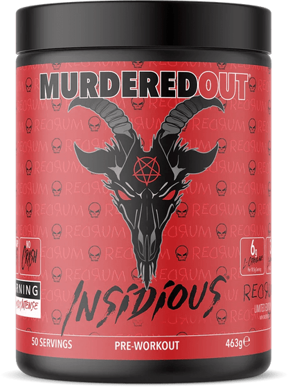 Murdered Out Insidious Pre - Workout 463g – RedRum Limited Edition - jostefitvita.de